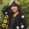 Handmade Chunky Daisy Cardigan