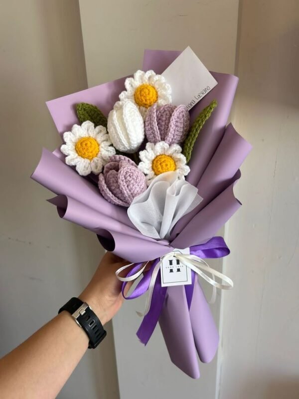 Crochet Flower Bouquet
