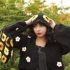 Handmade Chunky Daisy Cardigan - Image 6
