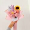 Bouquet Of Crocheted Flowers