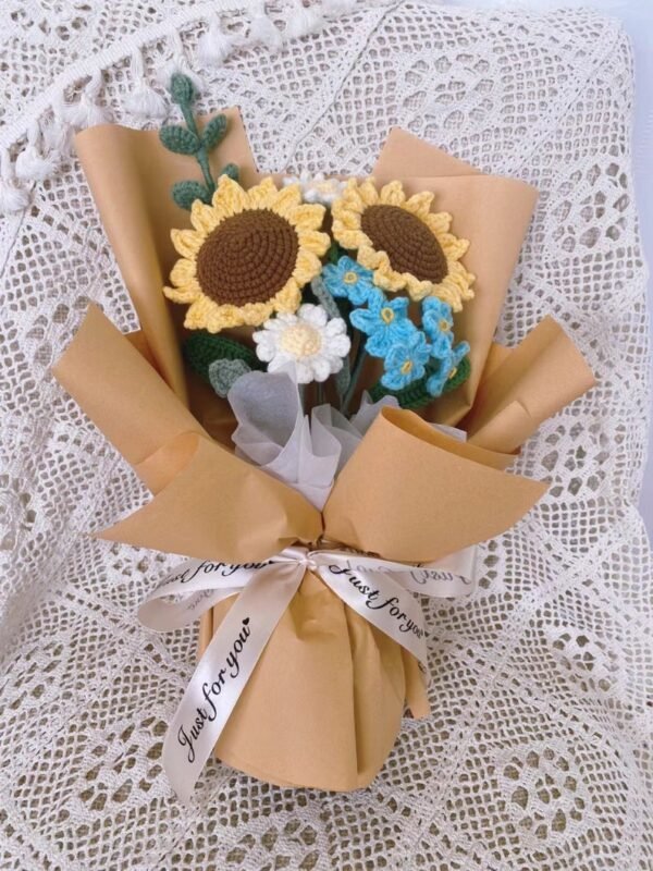 Crochet Flower Bouquet