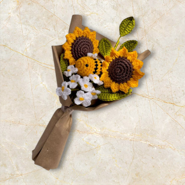 Sunflowers bee bouquet - Image 3