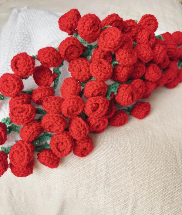 Roses Bouquet Blanket