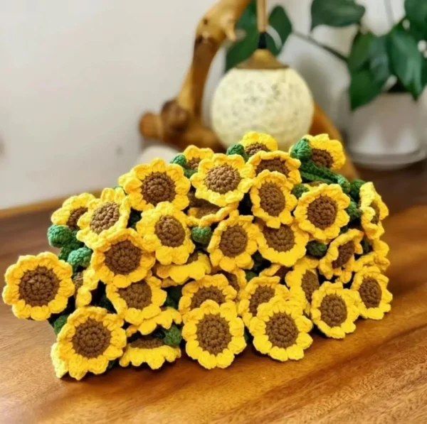 Sunflower Bouquet Blanket - Image 3