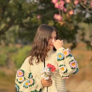 Handmade Crochet Cardigan