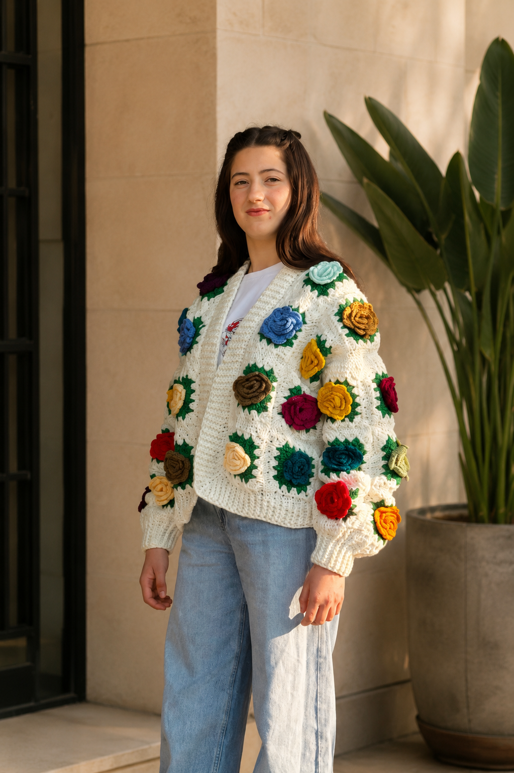 crochet cardigan