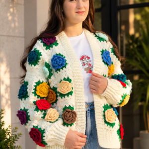 crochet cardigan