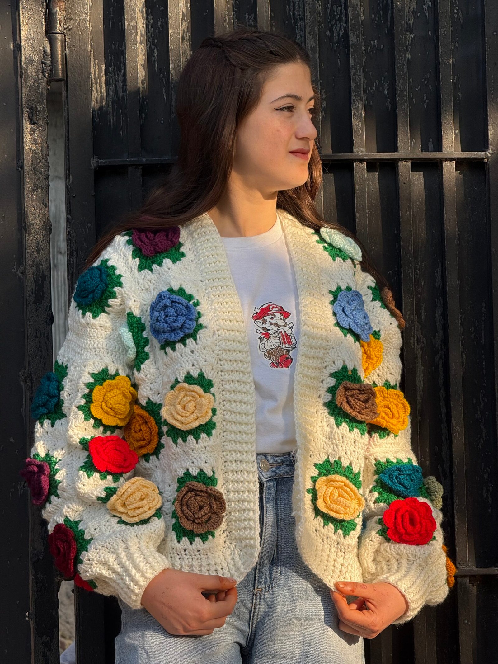 crochet cardigan