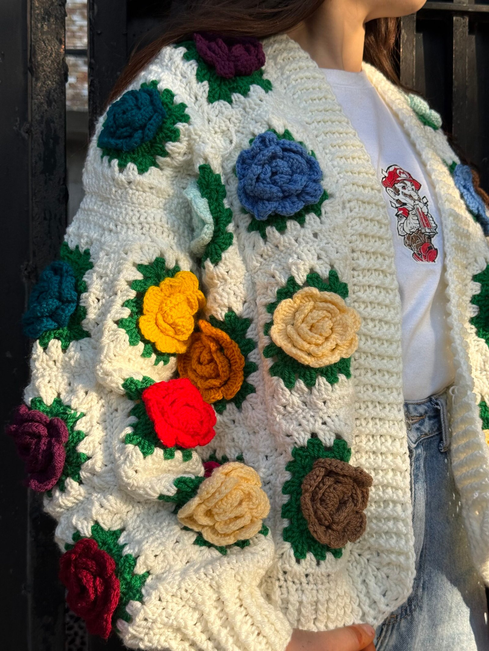 crochet cardigan