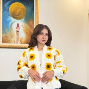 A Sunflower  cardigan